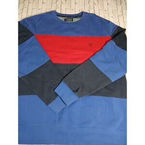 Mens Multicolor Sweatshirt XXL Acadamia Vintage 80's Old Money